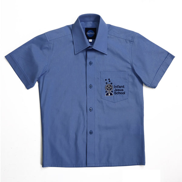 Mid Blue Shirt - Short Sleeve