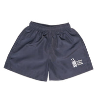 Sports Short - Navy -  Embroidered Logo